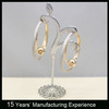 Accusative factory outlets exaggerate the wire hoop earrings jewelry Yiwu commodity