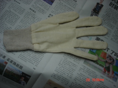 Cotton cloth gloves