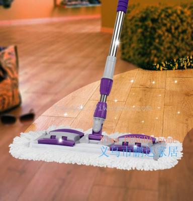 Factory wholesale mop 360 degree rotating mop clip towel clamp type mop mop flat wooden floor mop