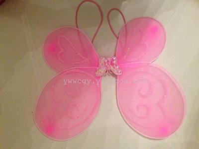 Factory direct wholesale COSPLAY pantyhose pink butterfly wings