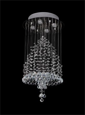 Crystal Chandelier Light Modern Chandeliers Dining Room Light Fixtures Lamp Glass Large Industrial Flush Mount 86