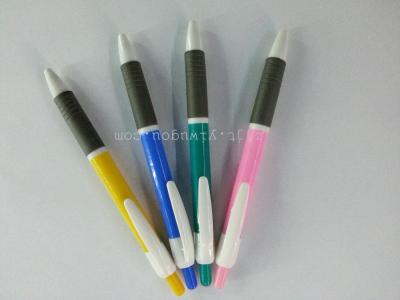 Factory Outlet advertisement ballpoint plastic belt sheath fluent pen