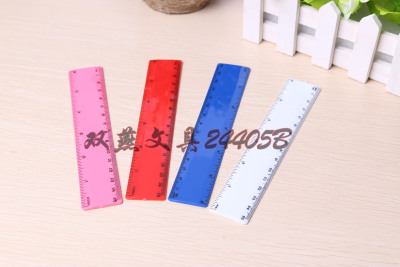 15cm color plastic ruler of high quality students with student stationery