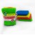 King of scrubbing sponge to scrub the Bowl brush color 4 Pack