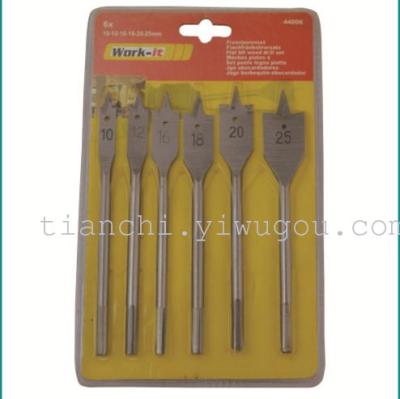 Woodworking flat drill woodworking opener 6 sets.