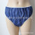 Supply deep blue lace rubber band Triangle pants disposable underwear hotel sauna