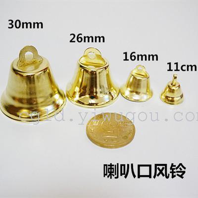 Opening Bell bells tied with a Golden Bell Bell wind chimes DIY clay ultra-light clay Jewelry Accessories