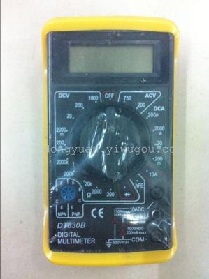 Dt830b Multimeter with Sleeve