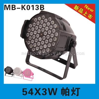 Black LED 54-lamps, lights, high power light waterproof PA par light