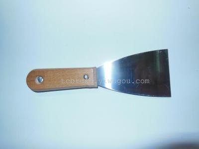 Clean putty knife gray knife knives