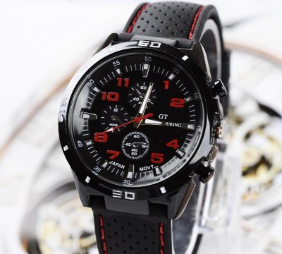 Aliexpress eBay selling GT sport watch wire strap men's fashion silicone watch