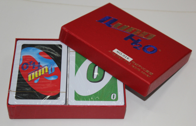 PVC布纹宽牌  QUNO塑料扑克 常规礼盒(NO.016)