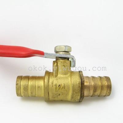 Gas small brass valve 