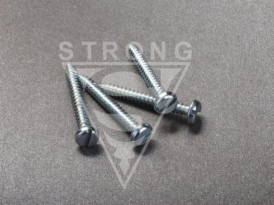 DIN7971,CARBON STEEL SLOTTED PAN  HEAD SELF-TAPPING SCREW