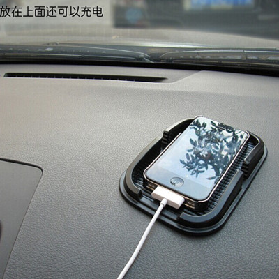 Apple special mobile phone carrier vehicle mounted silicone anti slip mat multifunctional automobile anti slip pad