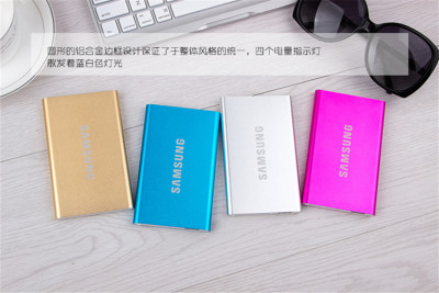 Samsung polymer ultra-thin mobile power supply 12000 Ma charging treasure general