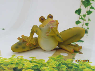 Frog animal ornaments resin crafts decorative ornaments Home Furnishing Garden
