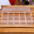 High quality transparent PS large 10 cabinet ornaments display storage box desktop sorting storage box accessories box