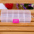 Creative household products 10 can be removed with cover transparent plastic storage box jewelry box wholesale