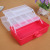 Multifunctional multi-layer plastic storage box packing box cosmetic jewelry box fishing gear box toolbox batch has cover