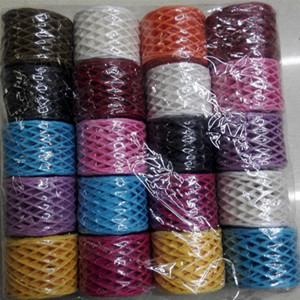 Wholesale orders of various specifications into a coil of paper rope