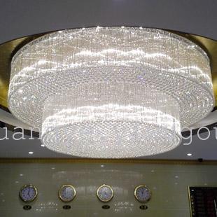 Crystal Chandelier Light Modern Chandeliers Dining Room Light Fixtures Lamp round Large Industrial Flush Mount 118
