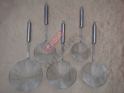 720 leakage pipe handle stainless steel wire, stainless steel kitchenware, colanders, oil, oil spill
