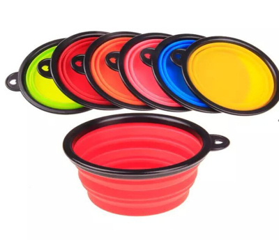 JS-6841 II silicone foldable pet Bowl