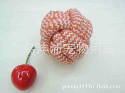Pet-cotton ball supply, pet toys knot ball FP-L-8200