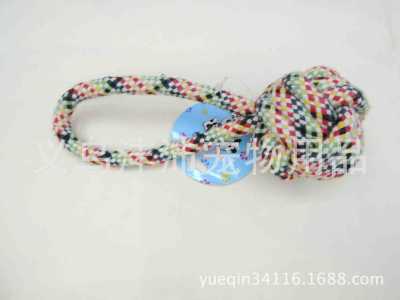 FP8125 cotton rope ball dog ball grind bone resistance does not sound pet toys