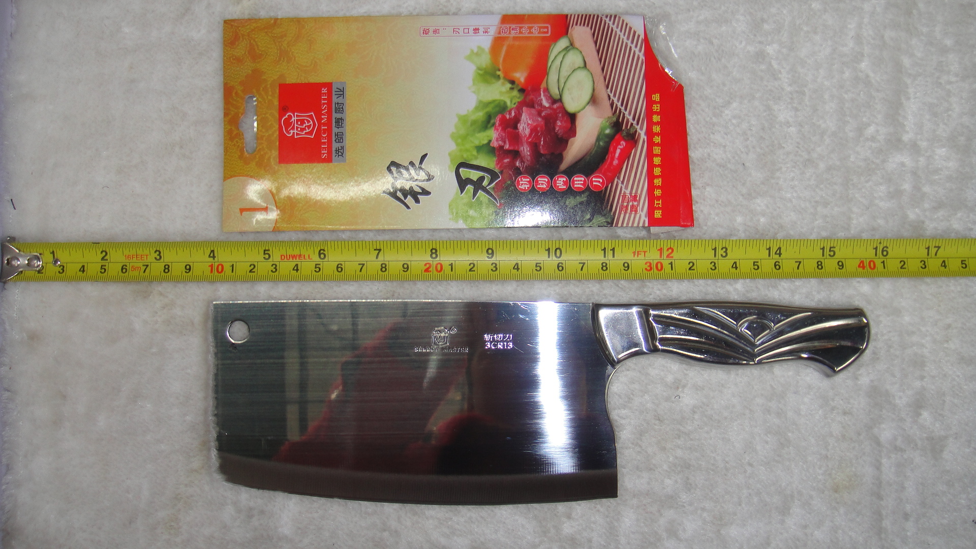 厂家批发菜刀不锈钢切片斩切刀 厨房刀具厨师刀