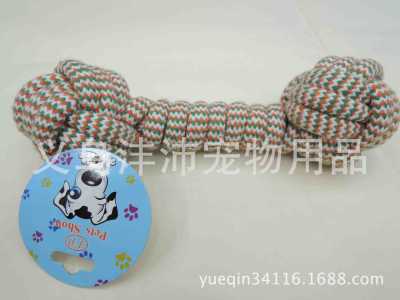 FP8117 dog tooth bite ball cotton rope ball knot knot ball toy molar