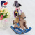 Creative Rocking Horse Hand-Painted Wooden Nutcracker Crafts Decoration Decoration Gifts Bj1408