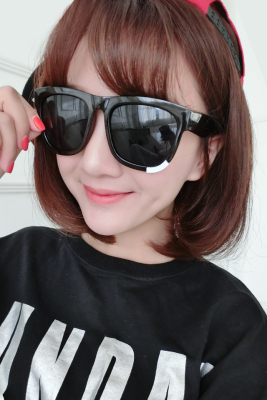 Korea latest fashion sunglasses Joker thin face I is the star singer with small peppers sunglasses 647