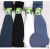 Men socks on socks socks socks foot straight vertical stripes of bamboo charcoal fiber factory