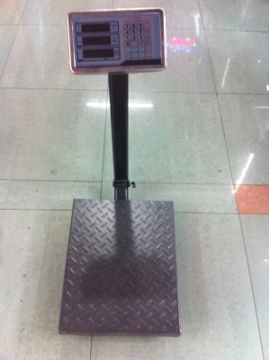 Electronic platform scales, weighing scales