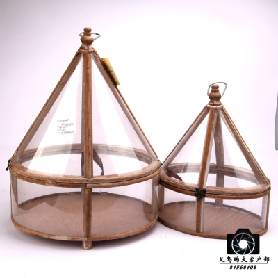 Eco-friendly wood crystal cage -152