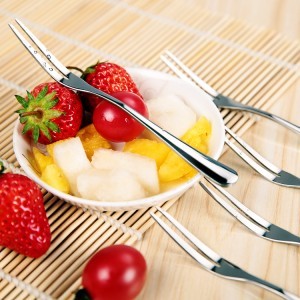 410 Seiko stainless steel fork fruit cake dessert forks b