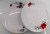 Ceramic round flat plate