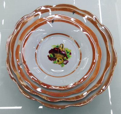 The ceramic plate