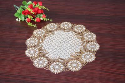 Gilding Placemat PVC Gold Stamping Mat 38cm Placemat Various Sizes Placemat Supply Complete