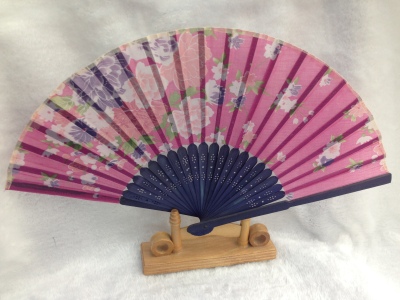 Color 23cm ladies silk bamboo bamboo ladies fan fan fan-excellent quality