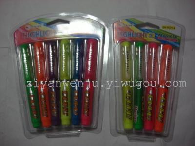 Highlighter whole mechanical team, high quality, popular abroad, high quality and low price, multicolor