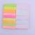 Color Fluorescent Strip Sticky Notes  Notes MC-9803