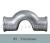 Export State in East Africa Kenya galvanized pipe fittings malleable iron bridge bending