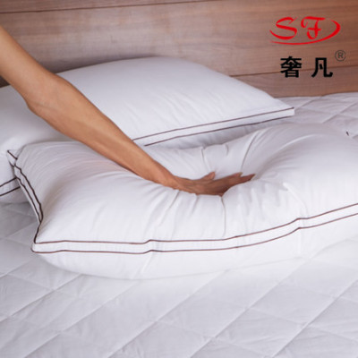 Zheng hao hotel soft pillow pillow core feather velvet adult cervical spine health pillow manufacturers direct customization
