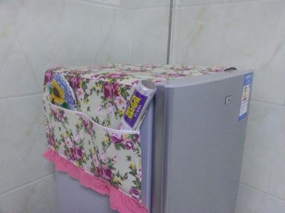 Produced from cotton canvas sand cotton dust cover the fridge refrigerator towel