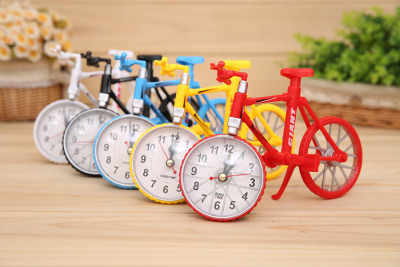 New Bicycle Alarm Clock Creative Lazy Alarm Clock Birthday Gift Clock Student Creative Gift