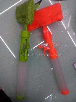 New-window cleaner with spray window squeegee cleaning brush cleaning glassware