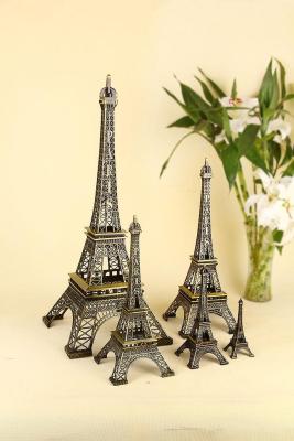 25CM Eiffel Tower alloy model home decoration hardware accessories shooting background birthday gifts